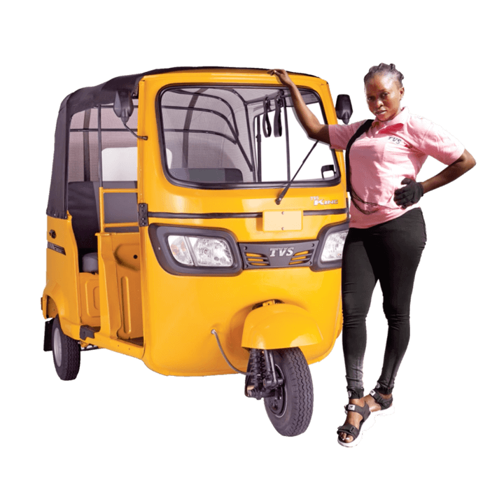 Queen Rider Landing TVS Nigeria