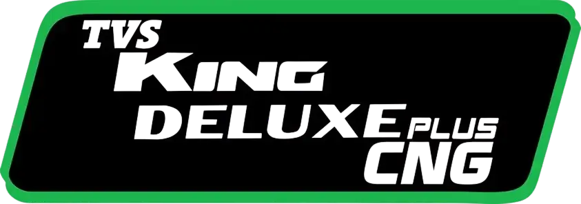 Tvs king duluxe plus CNG Logo